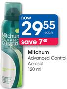 Mitchum Advanced Control Aerosol-120ml