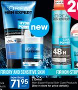 L'Oreal Men Expert Facial Skin Care Products-Each