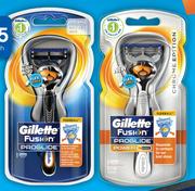 Gillette Fusion Proglide Flexball Manual Razor 1 Up-Each
