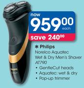 Philips Norelco Aquatec Wet & Dry Men's Shaver AT790