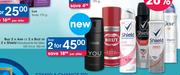 Axe/Brut/Shield Deodorants For Men-2x120/150ml