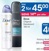 Dove Original Deodorant-2x150ml