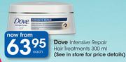 Dove Intensive Repair Hair Treatments-300ml