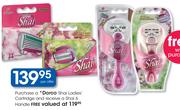 Dorce Shai Ladies Cartridge+ Free Shai 6 Handle-Per Offer