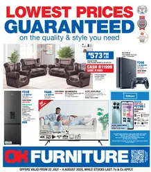 OK Furniture : Lowest Prices (22 July - 04 August 2024)