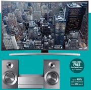 Samsung 55" SUHD 4K Curved Smart TV JS7200+ Mini HiFi