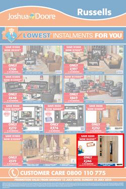 Joshua Doore & Russells:  Lowest Instalments For You (13 Jul - 19 Jul 2015), page 2