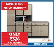 Jayfurn Harmony 3-Piece Kitchen Scheme