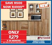 Pat Cornick Tamryn 4-Piece Kitchen Scheme