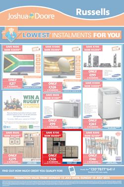 Joshua Doore & Russells:  Lowest Instalments For You (13 Jul - 19 Jul 2015), page 3