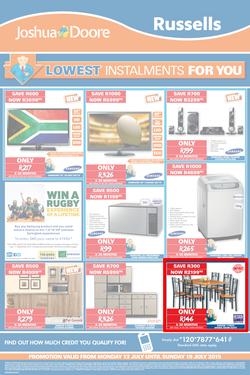 Joshua Doore & Russells:  Lowest Instalments For You (13 Jul - 19 Jul 2015), page 3
