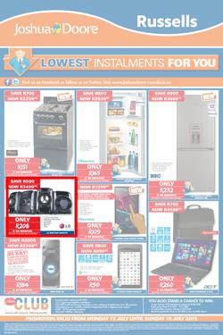 Joshua Doore & Russells:  Lowest Instalments For You (13 Jul - 19 Jul 2015), page 4