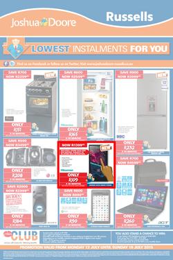 Joshua Doore & Russells:  Lowest Instalments For You (13 Jul - 19 Jul 2015), page 4