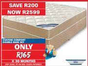 Custom Comfort Double Base Set