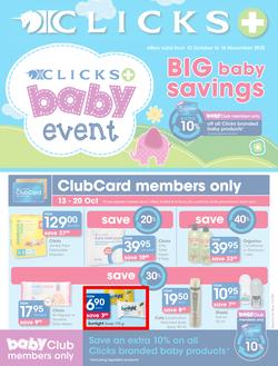 Clicks : Baby (13 Oct - 16 Nov 2015), page 1