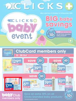 Clicks : Baby (13 Oct - 16 Nov 2015), page 1