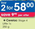Nestle Cerelac Stage 4 Little 1s-2x250g