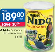 Nido 3+ Prebio Pre-School Milk-1.8kg