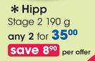 Hipp Stage 2 -2x190gm