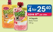 Squish Baby Food-4 x 125gm