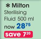 Milton Sterilising Fluid-500ml