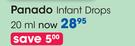 Panado Infant Drops-20ml Each