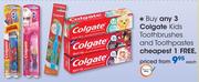 Colgate Kids Toothbrushes & Toothpastes-Each
