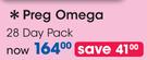 Preg Omega 28 Day Pack-Per Pack