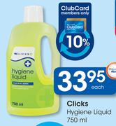 Clicks Hygiene Liquid-750ml Each