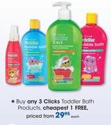Clicks Toddler Bath-Each