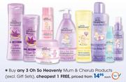 Oh So Heavenly Mum & Cherub Products(Excl.Gift Sets)-Each