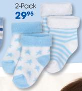 Clicks Baby Sock 2 Pack