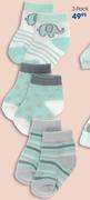 Clicks Baby Sock 3 Pack