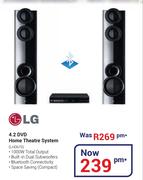 LG 4.2 DVD Home Theatre System LHD675