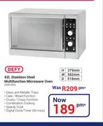 Defy 42Ltr Stainless Steel Multifunction Microwave Oven DMO356