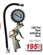 150 Psi Tyre Inflating Gun FED.TIG001-Each