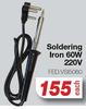 Soldering Iron 60W 220V FED.VSI5060-Each