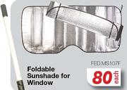 Foldable Sunshade For Window FED.MS107F