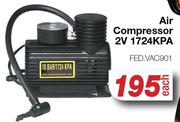Air Compressor 2V 1724 Kpa FED.VAC901-Each