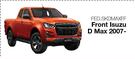 Skinz Front Seat Cover Set For Isuzu D Max 2007- FED.SKDMAXFF-Per Set