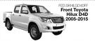 Skinz Front Seat Cover Set For Toyota Hilux D4D 2005-2015 FED.SKHILGD4DFF-Per set