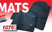 0Race Rubber Mats For Isuzu D/Cab 2013+ FED.MAT00049-Per Set