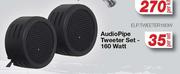 Autokraft Audio Pipe Tweeter Set 160 Watt ELP.TWEETER160W-Per Set