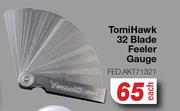 Tomi Hawk 32 Blade Feeler Gauge FED.AKT71321-Each