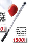 Tomi Hawk Ind 1/2" Dr 250 FT/LBS T/Wrench FED.AKT39937-Each