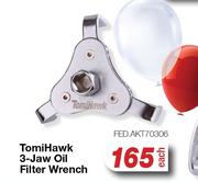 Tomi Hawk 3 Jaw Oil Filter Wrench FED.AKT70306-Each