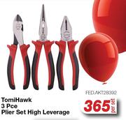 Tomi Hawk 3 Pce Plier Set High Leverage FED.AKT28392-Per Set