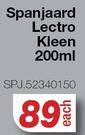 Spanjaard Lectro Kleen SPJ.52340150-200ml Each