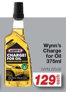 Wynn's Charge For Oil WYN.W506-375ml Each