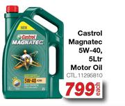 Castrol Magnatec 5W-40 Motor Oil CTL.11295810-5L Each